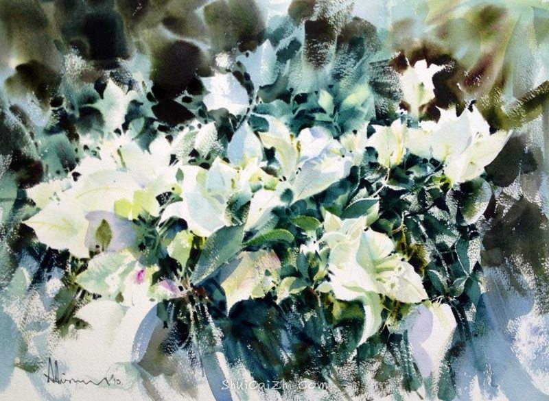 泰国水彩画家Adisorn Pornsirikarn (11)