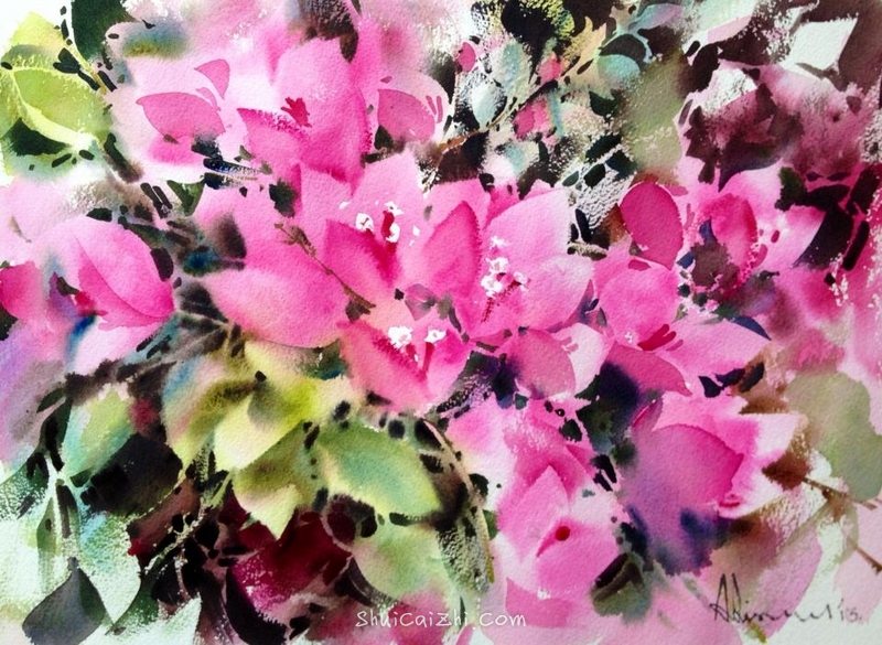 泰国水彩画家Adisorn Pornsirikarn (12)