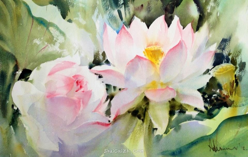 泰国水彩画家Adisorn Pornsirikarn (18)