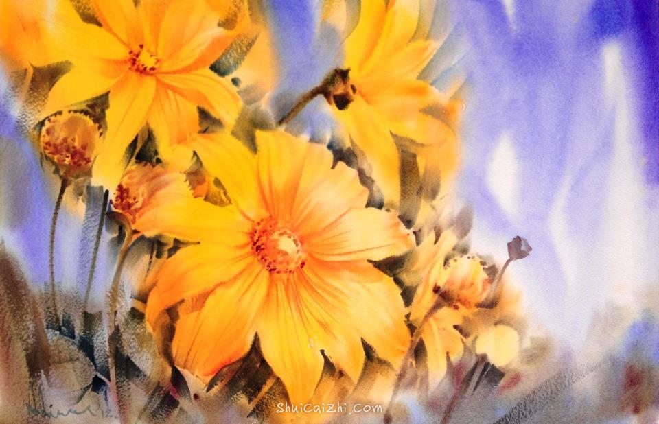 泰国水彩画家Adisorn Pornsirikarn (21)