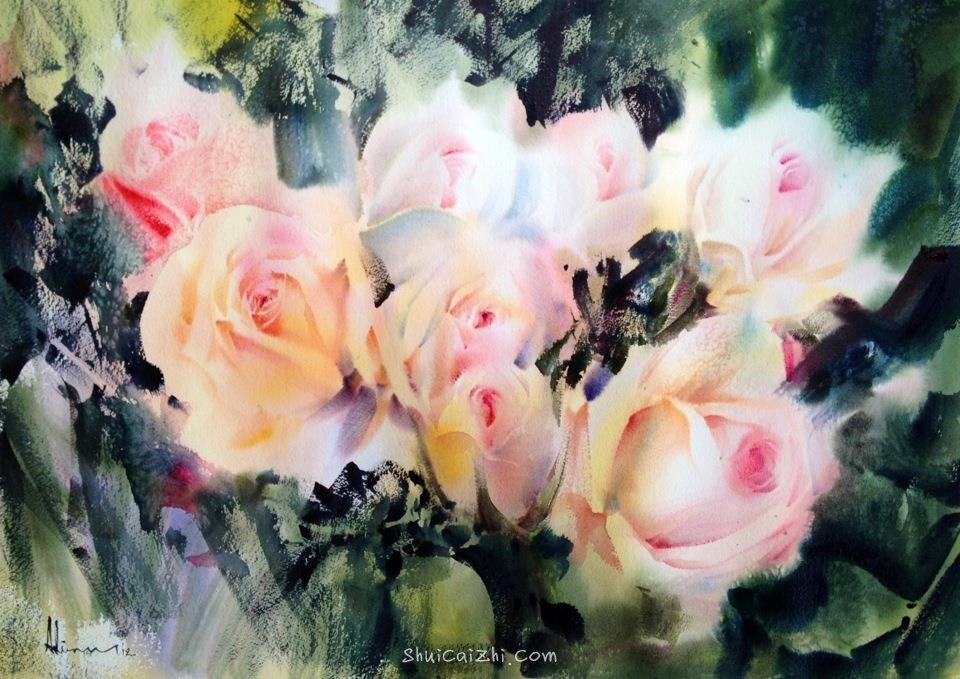 泰国水彩画家Adisorn Pornsirikarn (24)