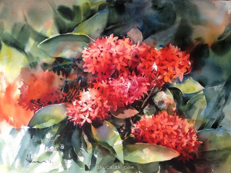 泰国水彩画家Adisorn Pornsirikarn (25)