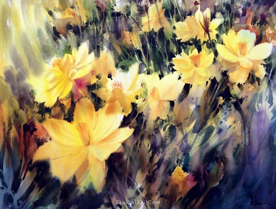 泰国水彩画家Adisorn Pornsirikarn (26)