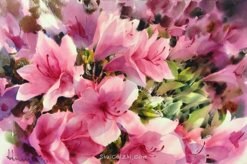 泰国水彩画家Adisorn Pornsirikarn (95)