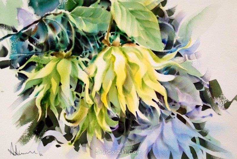 泰国水彩画家Adisorn Pornsirikarn (97)