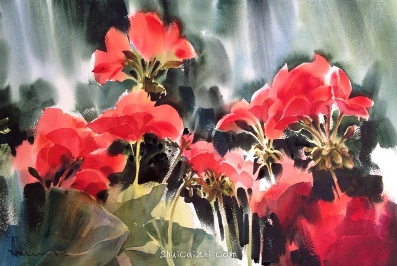 泰国水彩画家Adisorn Pornsirikarn (98)