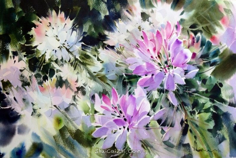 泰国水彩画家Adisorn Pornsirikarn (99)