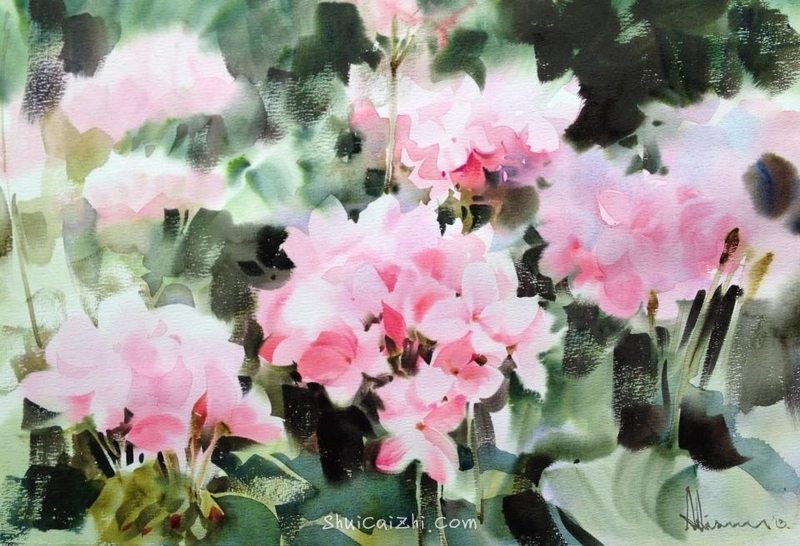 泰国水彩画家Adisorn Pornsirikarn (105)