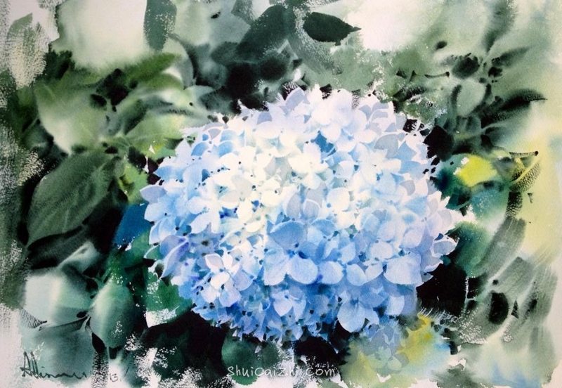 泰国水彩画家Adisorn Pornsirikarn (107)