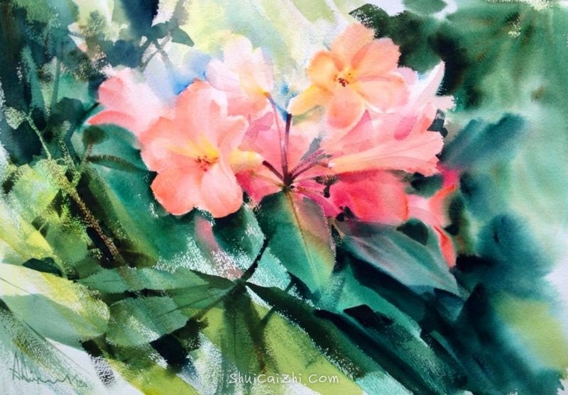 泰国水彩画家Adisorn Pornsirikarn (112)