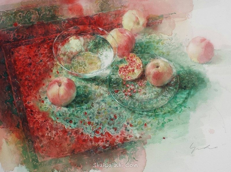 永山裕子静物水彩画 (11)