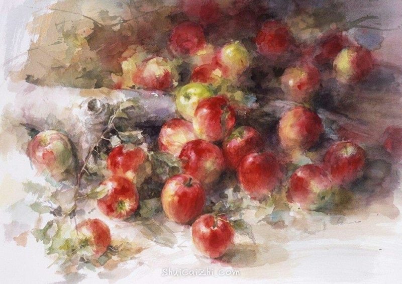 永山裕子静物水彩画 (13)