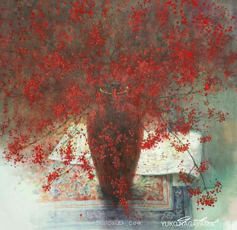 永山裕子静物水彩画 (20)