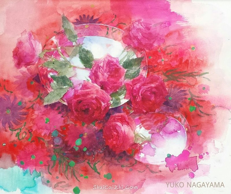 永山裕子静物水彩画 (27)