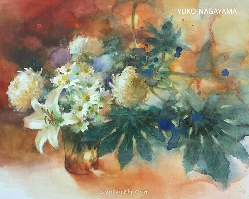 永山裕子静物水彩画 (32)