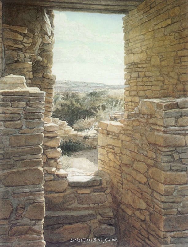 美国Steve Hanks史蒂夫.汉斯水彩人物作品二