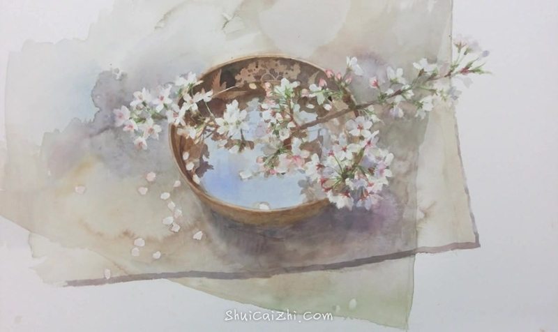 永山裕子静物水彩画教程 (9)