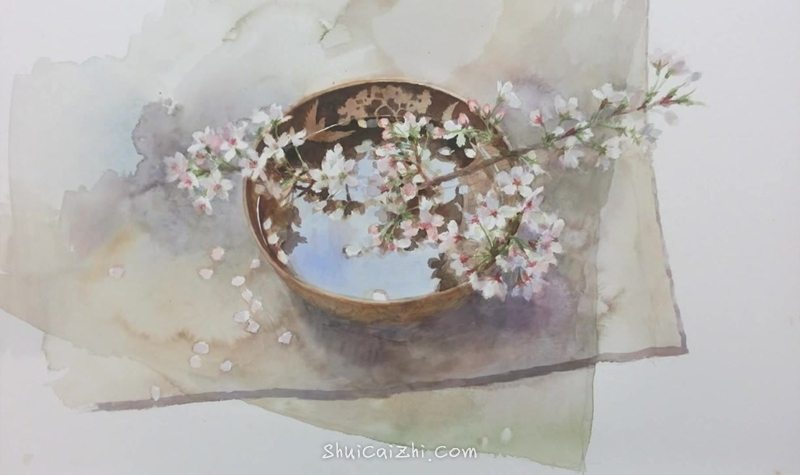 永山裕子静物水彩画教程 (10)