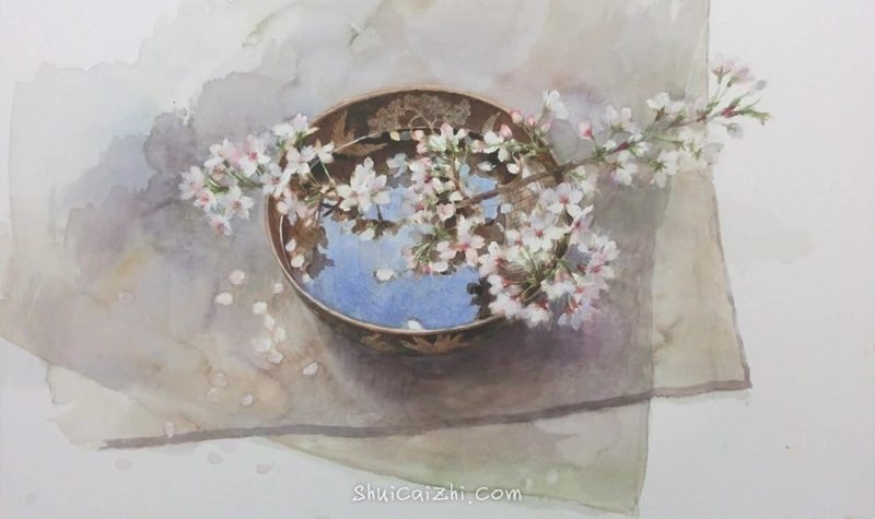 永山裕子静物水彩画教程 (11)