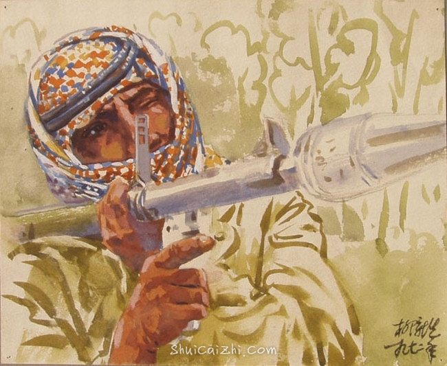 柳新生风景水彩画作品 (8)