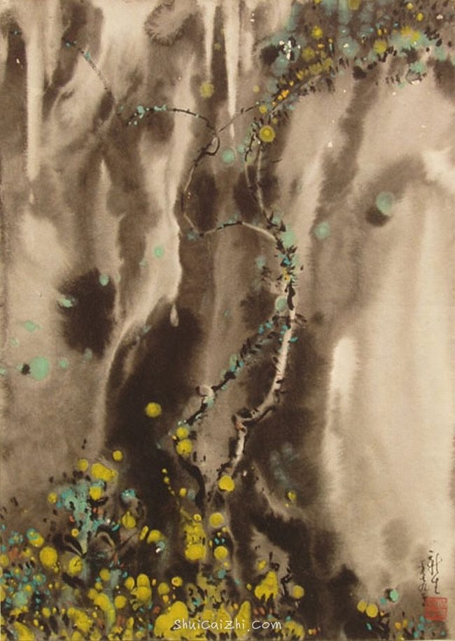 柳新生风景水彩画作品 (19)