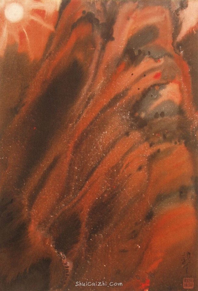 柳新生风景水彩画作品 (22)