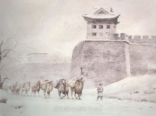 关维兴水彩画绘本《城南旧事》