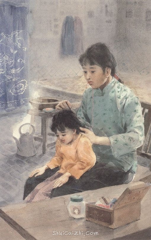 关维兴水彩画绘本《城南旧事》