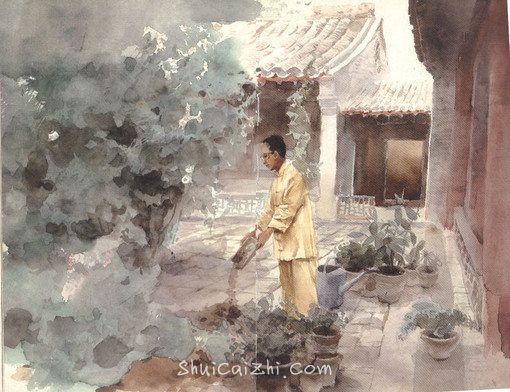 关维兴水彩画绘本《城南旧事》