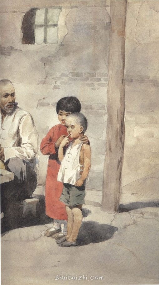 关维兴水彩画绘本《城南旧事》