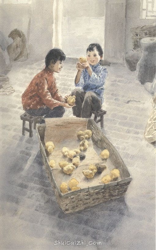 关维兴水彩画绘本《城南旧事》