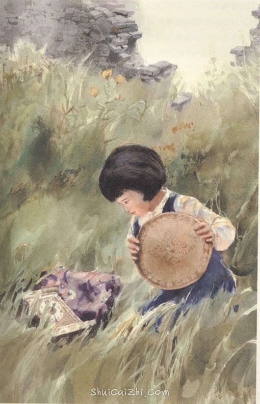 关维兴水彩画绘本《城南旧事》