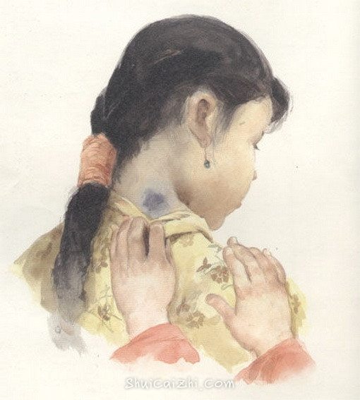 关维兴水彩画绘本《城南旧事》