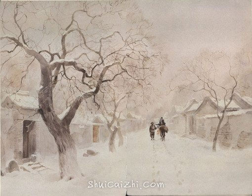 关维兴水彩画绘本《城南旧事》