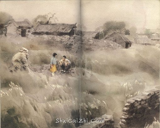 关维兴水彩画绘本《城南旧事》