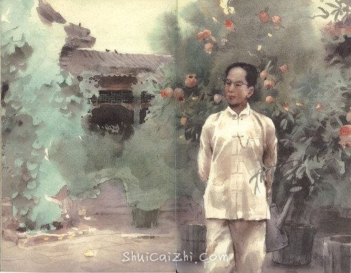 关维兴水彩画绘本《城南旧事》