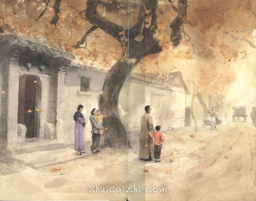 关维兴水彩画绘本《城南旧事》