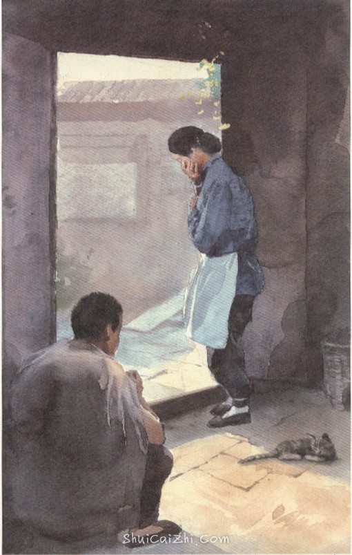 关维兴水彩画绘本《城南旧事》