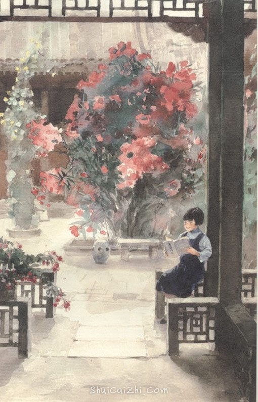 关维兴水彩画绘本《城南旧事》