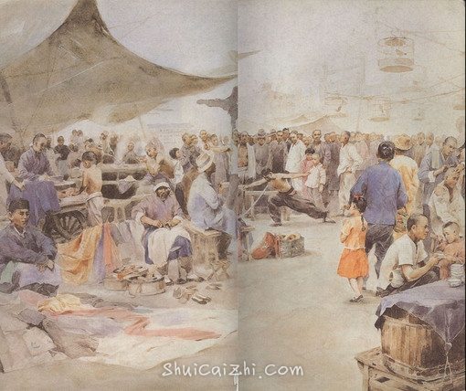 关维兴水彩画绘本《城南旧事》