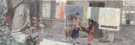 关维兴水彩画绘本《城南旧事》