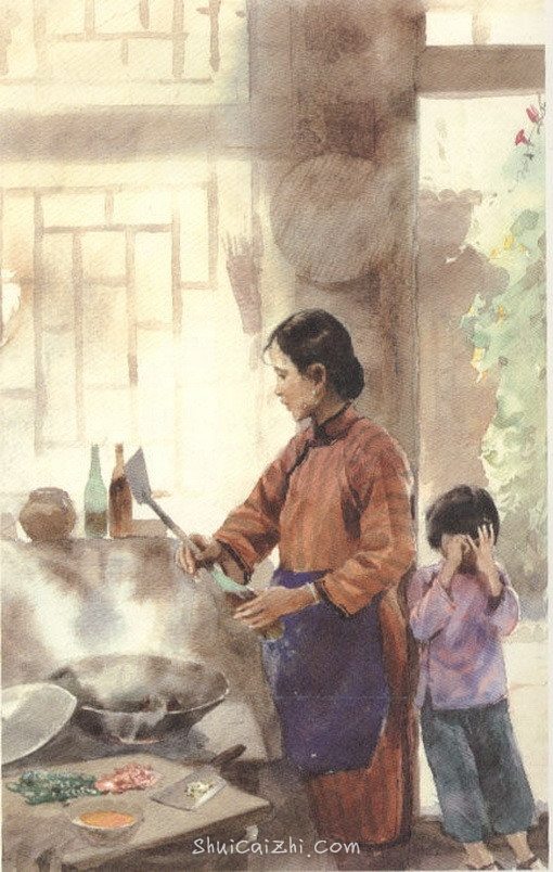 关维兴水彩画绘本《城南旧事》