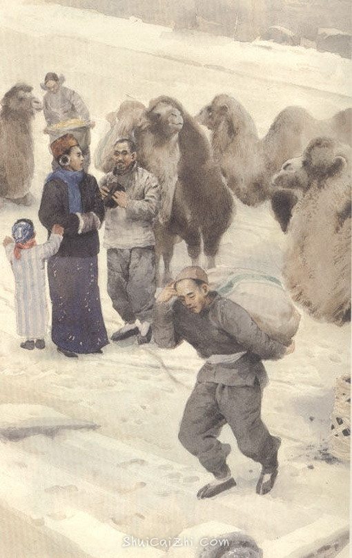 关维兴水彩画绘本《城南旧事》