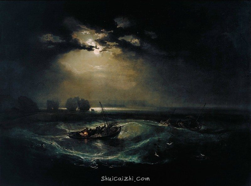 英国著名水彩画约瑟夫·马洛德·威廉·透纳作品 (2)