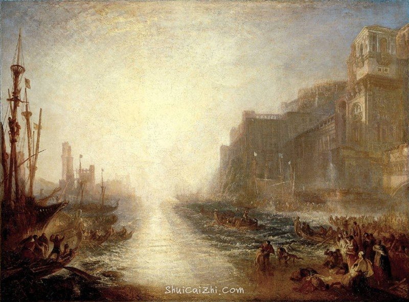 英国著名水彩画约瑟夫·马洛德·威廉·透纳作品 (6)