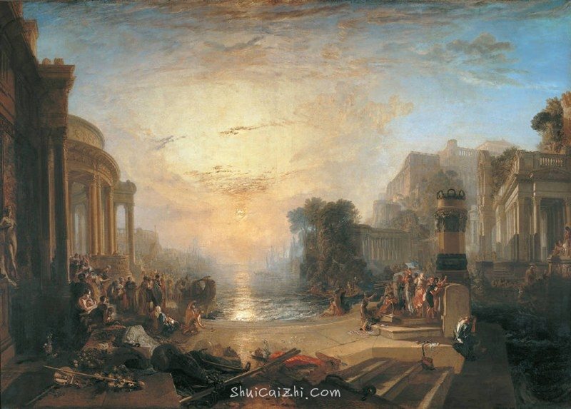 英国著名水彩画约瑟夫·马洛德·威廉·透纳作品 (7)