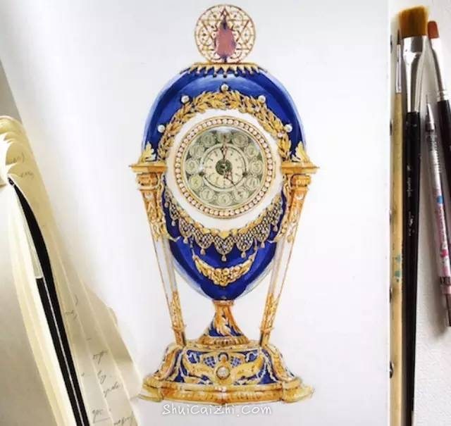 Natalia Tyulkina美好的小清新水彩手绘插画