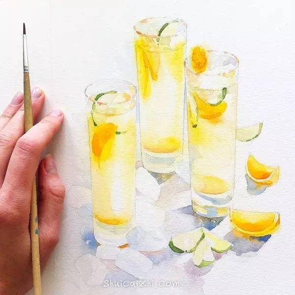 Natalia Tyulkina美好的小清新水彩手绘插画