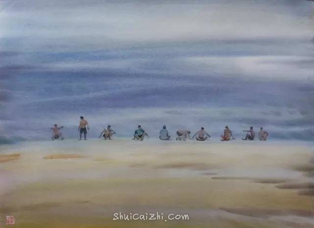 曹剑新风景水彩画作品欣赏