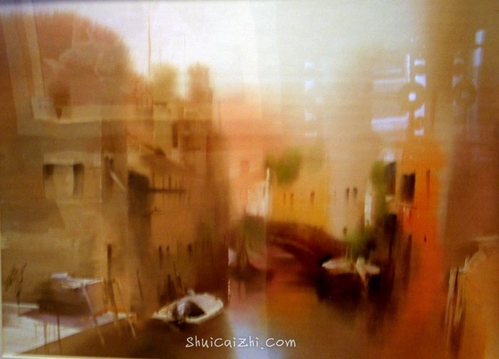 柳毅唯美风景水彩作品欣赏